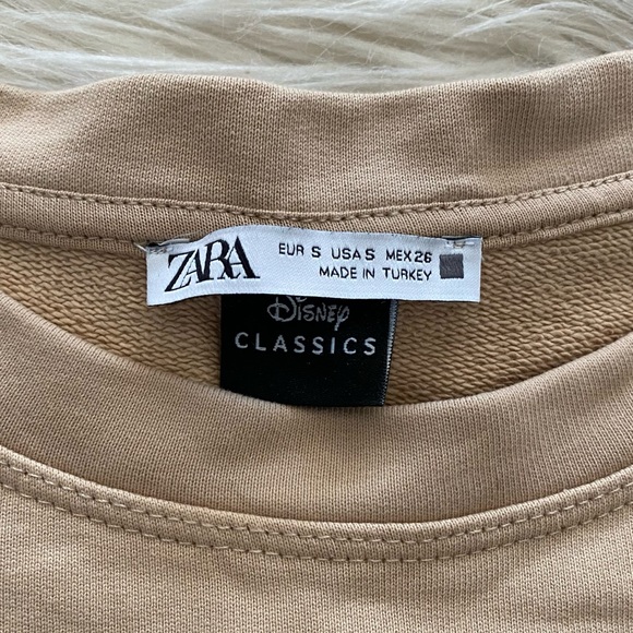 Zara Tops Zara X Disney Tinkerbell Peter Pan Short Sleeve